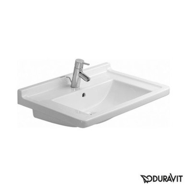 Плитка керамогранит Керамическая раковина 70 см Duravit Starck 3 0304700000 для пола