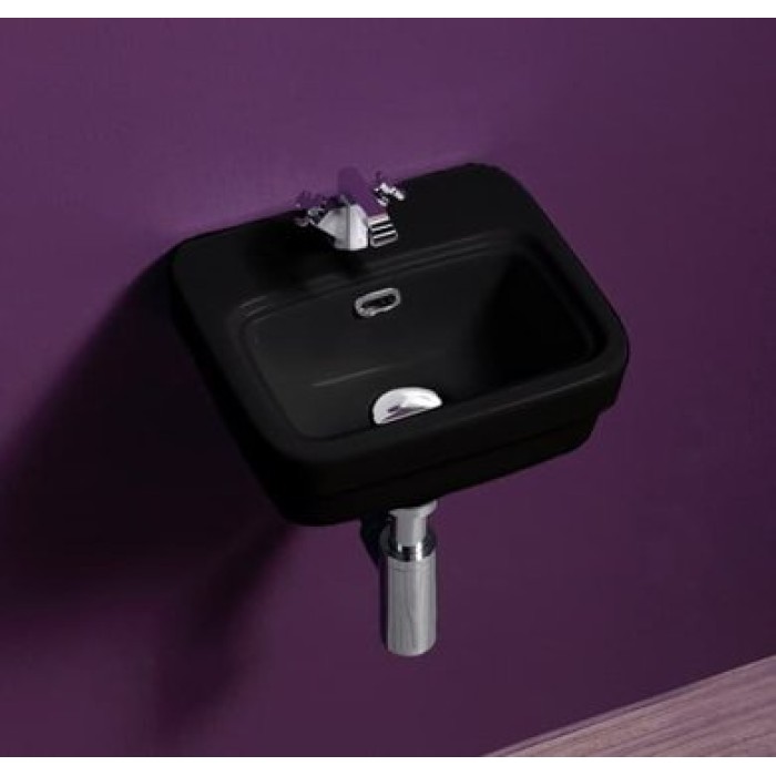 Керамическая раковина 31 см Simas Evolution, nero glossy EVO 13