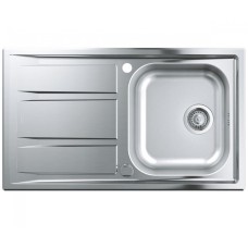 Мойдка для кухни Grohe 873x513 мм с эксцентриком, 1 чаша, матовая (31568SD0)
