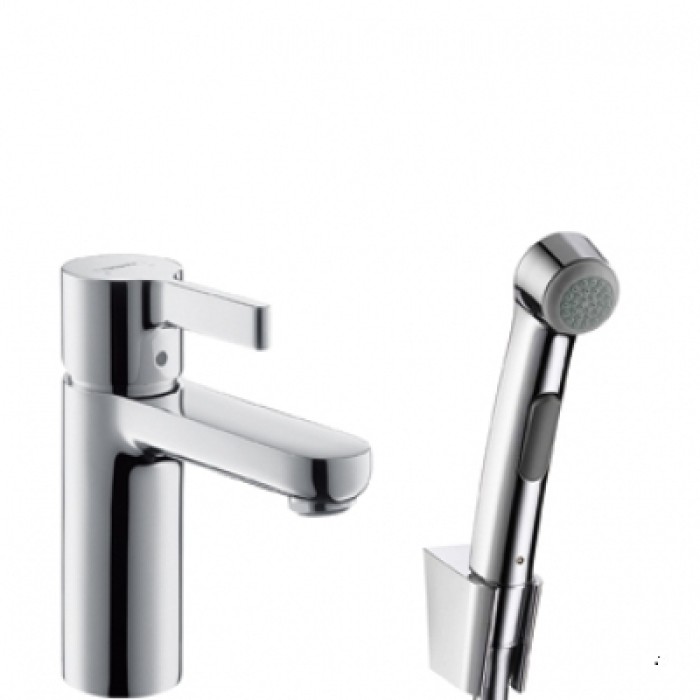 Смеситель с гигиеническим душем Hansgrohe Metris S 31160000
