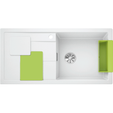 Мойка для кухни Blanco Sity XL 6 S белый-киви  525063