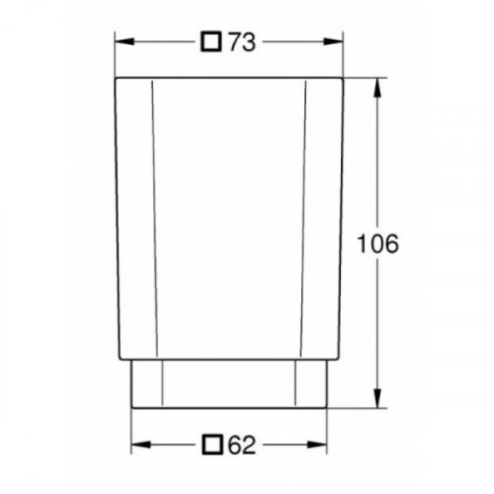 Grohe Selection Cube Cтакан (40783000)