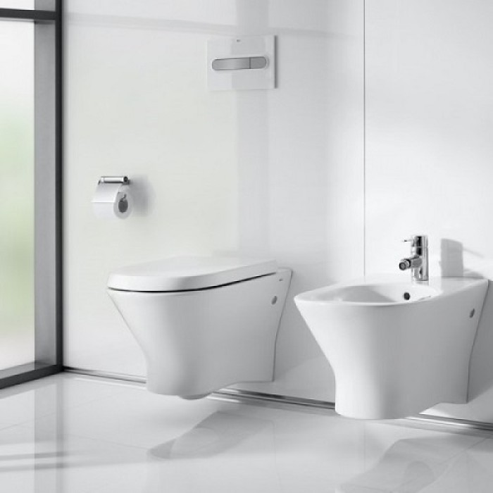 Унитаз подвесной Roca Nexo (A34H648000) с сиденьем slow-closing