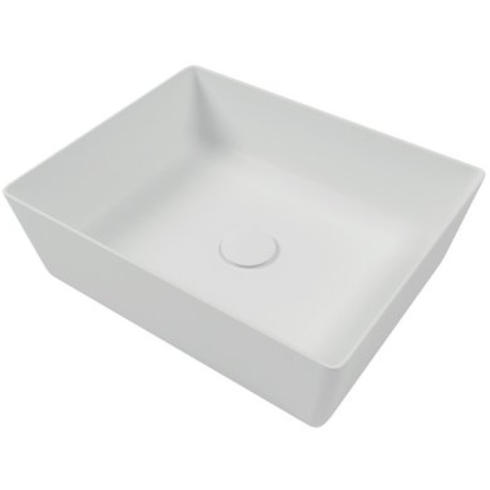 Керамическая раковина 50 см Hatria Happy Hour Slim 11:00s, белый (Y1VH01)