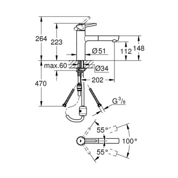 Смеситель для кухни Grohe Concetto 31129001