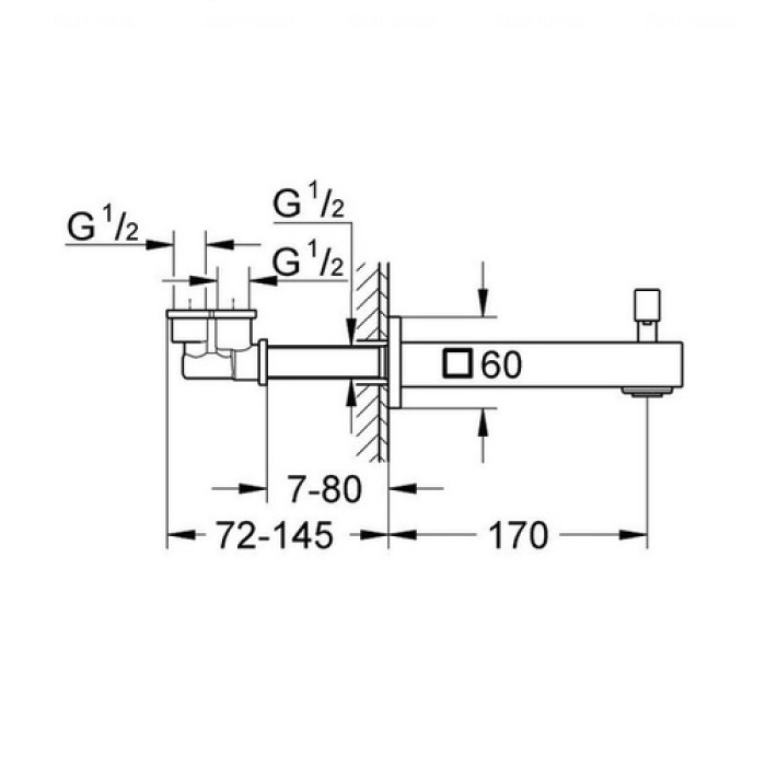 Grohe Излив для ванны с переключателем на душ (13304000) Grohe Излив для ванны с переключателем на душ (13304000)