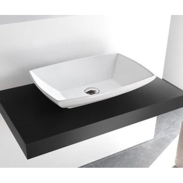 Керамическая раковина 60 см Artceram Jazz, white glossy (JZL002 01;00)