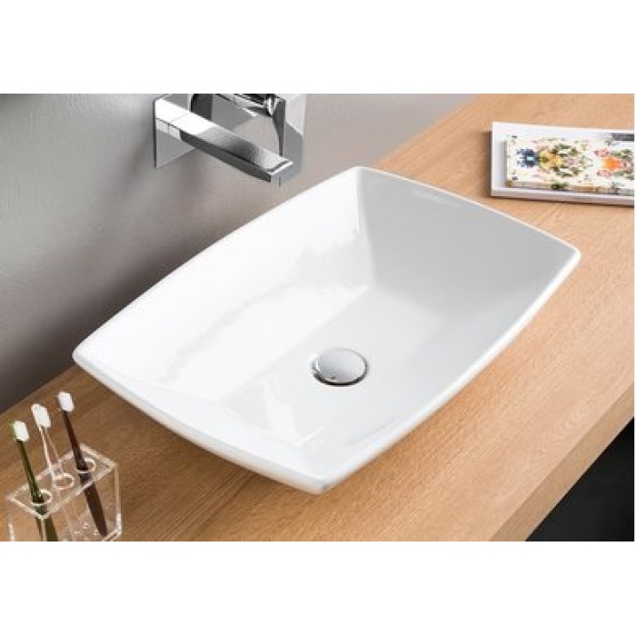 Керамическая раковина 60 см Artceram Jazz, white glossy (JZL002 01;00)