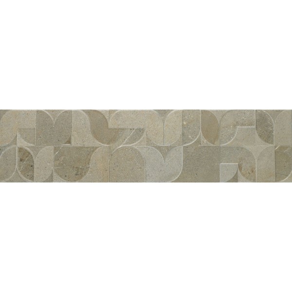 Плитка Gemma HORIZON DARK BEIGE GEOMETRIC 12×1200×300