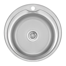 Кухонная мойка Lidz 510-D Decor 0,8 мм (LIDZ510DDEC)