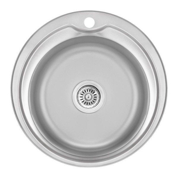 Кухонная мойка Lidz 510-D Decor 0,8 мм (LIDZ510DDEC)