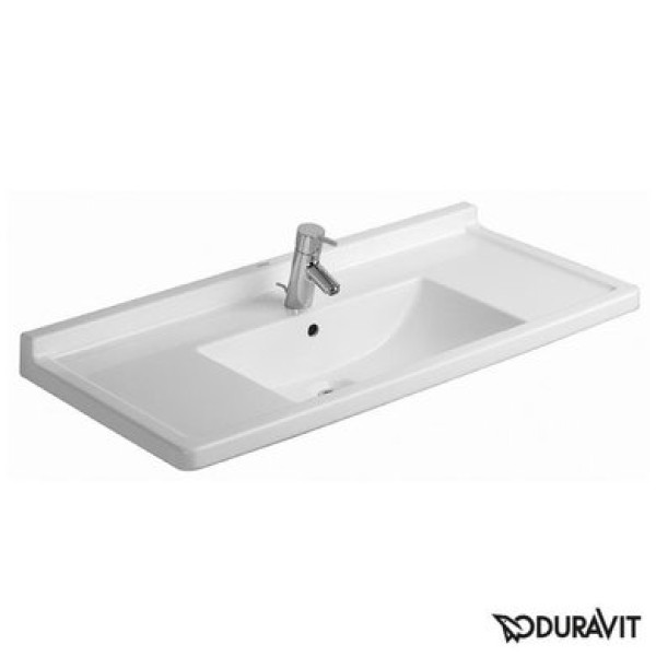 Плитка керамогранит Керамическая раковина 105 см Duravit Starck 3 0304100000 для пола