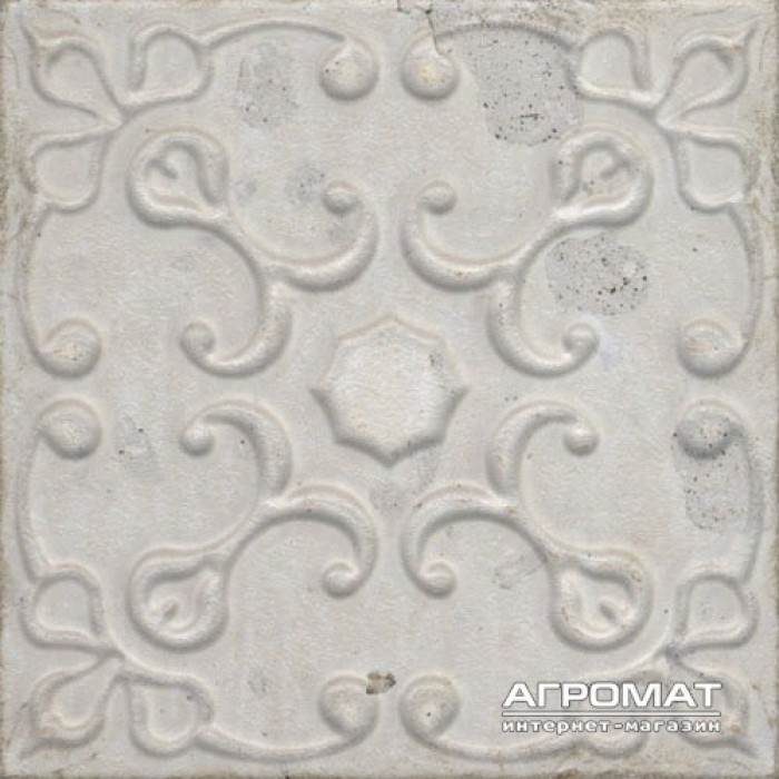 Плитка Aparici Aged WHITE ORNATO декор 8×200×200