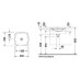 Плитка керамогранит Керамическая раковина 43 см Duravit DuraStyle 0372430000 для пола