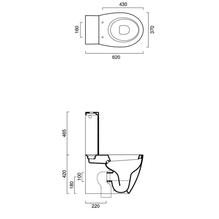 Унитаз-компакт Catalano Velis Унитаз-компакт Catalano Velis
