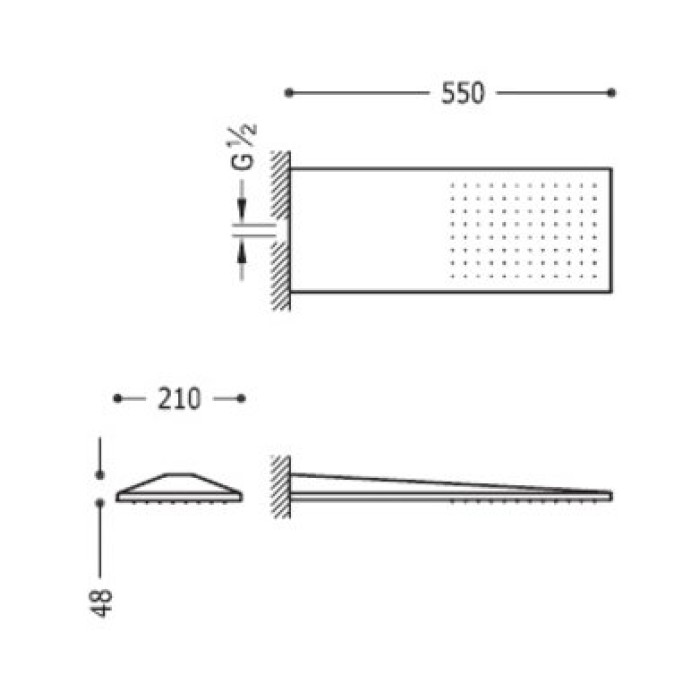 Верхний душ Tres Showers Head 29990302