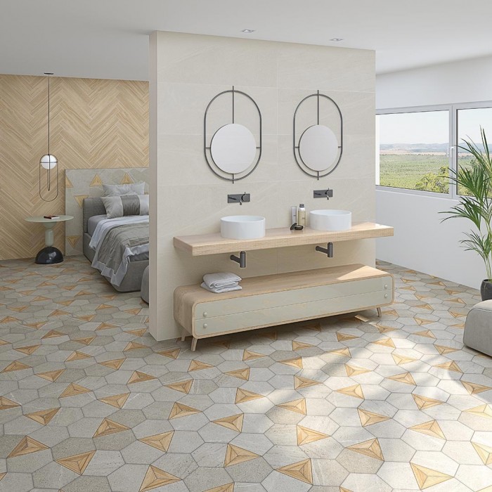 Керамогранит VIVES Siene HExAGONO LIGARD GRIS 9×266×230