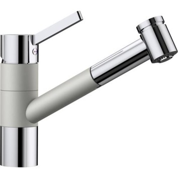 Душова штанга Hansgrohe Unica S Puro 28631340 900 мм хром чорний матовий