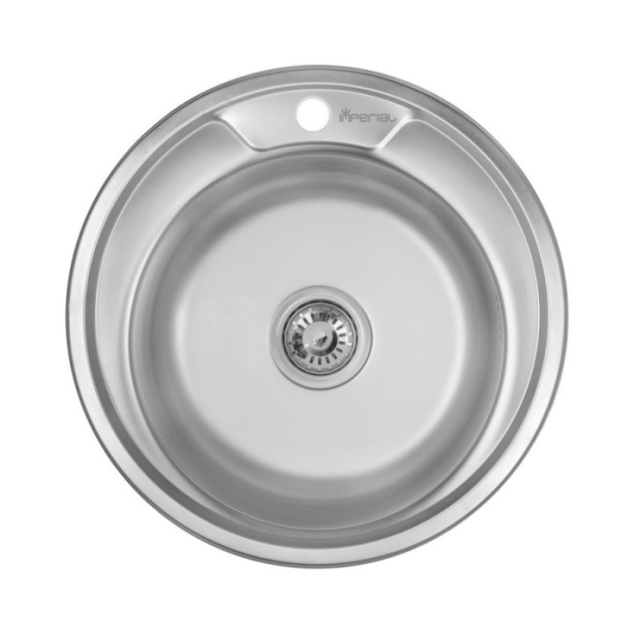 Кухонная мойка Imperial 490-А Decor (IMP490А06DEC)