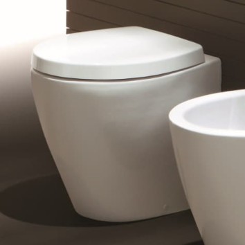 Унитаз пристенный Simas LFT Spazio, bianco glossy (LFT 20)