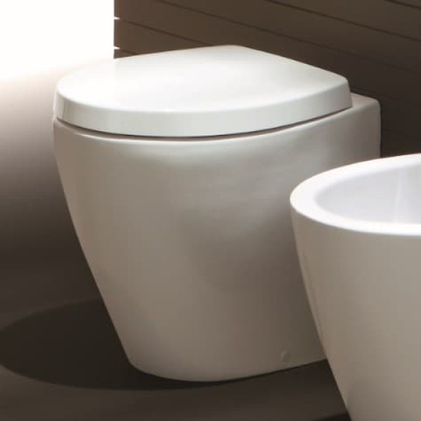 Унитаз пристенный Simas LFT Spazio, bianco glossy (LFT 20)