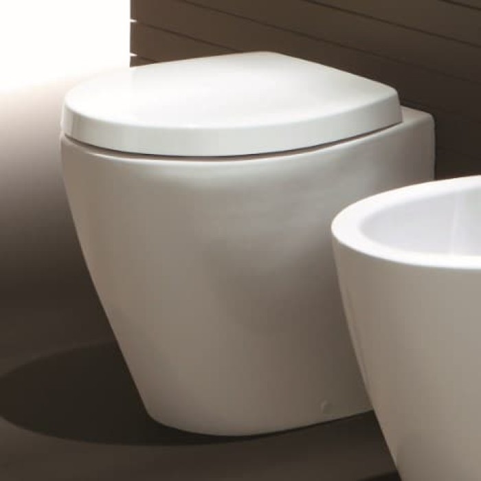 Унитаз пристенный Simas LFT Spazio, bianco glossy (LFT 20)