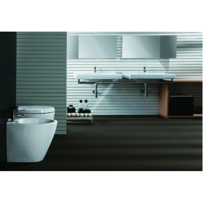 Унитаз пристенный Simas LFT Spazio, bianco glossy (LFT 20)