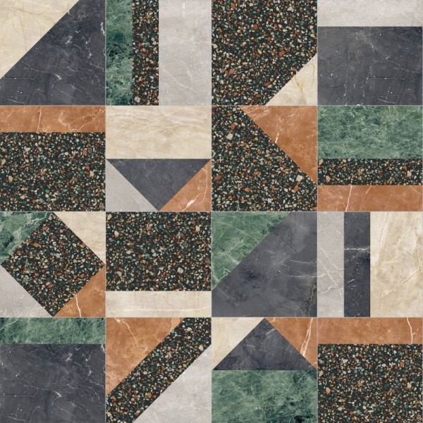 Керамогранит ABK 0005897 PLAY MARBLE BLACK 8×200×200