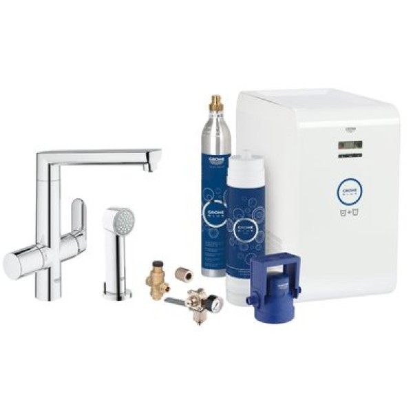 Смеситель со стартовым комплектом GROHE Blue Home K7 Professional 31355001