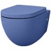 Унитаз подвесной безободковый Artceram File 2.0 (FLV004 16;00) blue sapphire