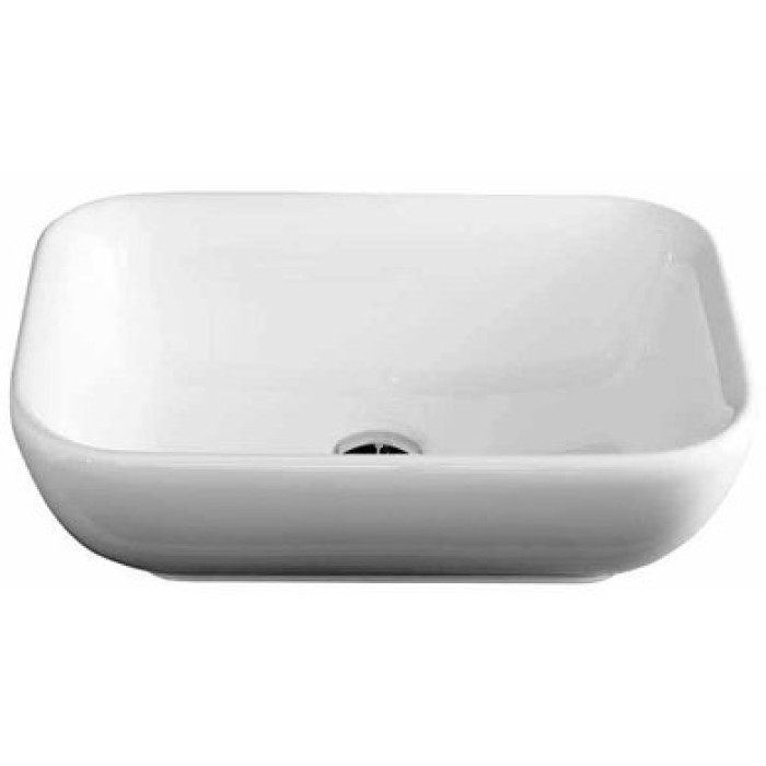 Керамическая раковина 55 см Hatria Happy Hour 17:00, белый (Y0QQ01) Керамическая раковина 55 см Hatria Happy Hour 17:00, белый (Y0QQ01)