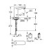 Электронный смеситель для раковины Grohe Eurosmart Cosmopolitan E 36330001