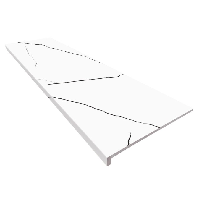 Ступени EXAGRES PELDANO RECTO MARKINA BIANCO 12×1200×330 под мрамор