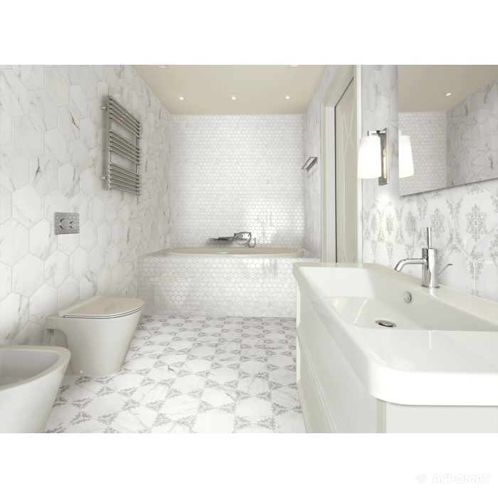 Керамогранит Serenissima Canalgrande ESAG. 10×277×240 под мрамор