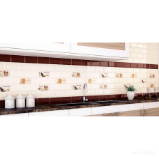 Плитка Monopole Ceramica Gourmet DECOR TEA декор 8×300×100