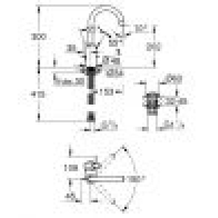Grohe Eurosmart Cosmopolitan Смеситель однорычажный для раковины L-Size нажимной донный клапан (23933001) Grohe Eurosmart Cosmopolitan Смеситель однорычажный для раковины L-Size нажимной донный клапан (23933001)