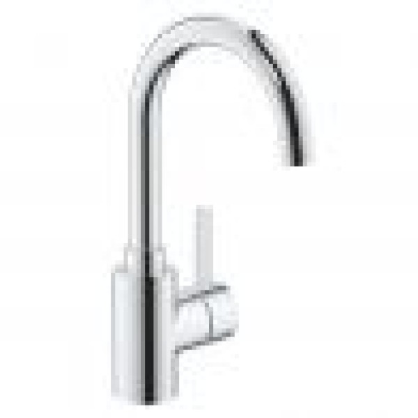 Grohe Eurosmart Cosmopolitan Смеситель однорычажный для раковины L-Size нажимной донный клапан (23933001)