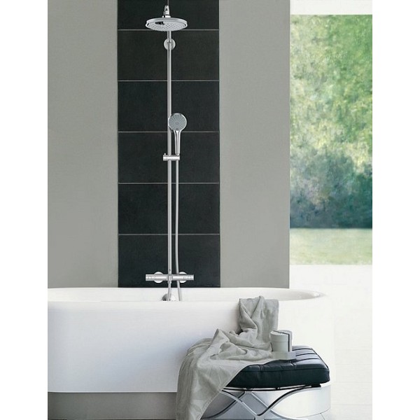 Плитка керамогранит Душевая система Grohe Euphoria 190 (26227000) для пола