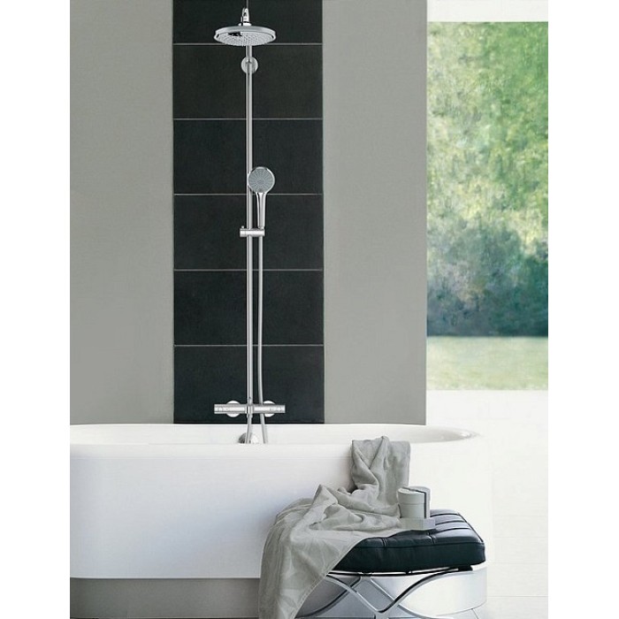 Плитка керамогранит Душевая система Grohe Euphoria 190 (26227000) для пола