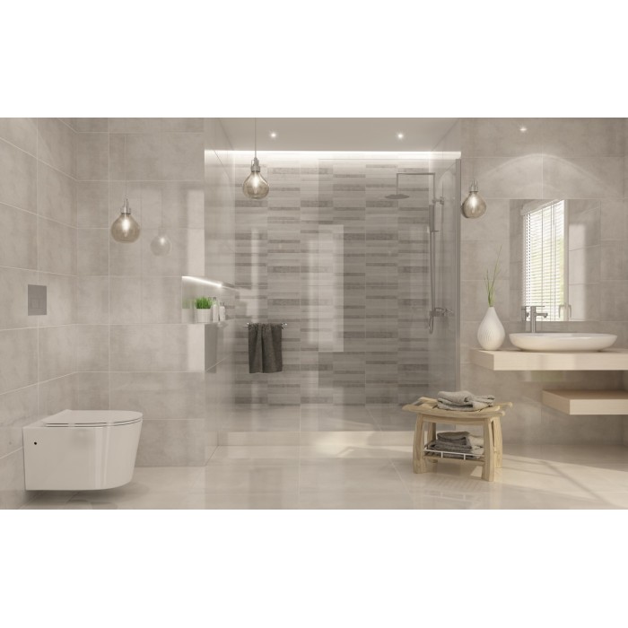 Плитка Cerama Market KERALA GRIS DEKOR (стіна) 30х60 под бетон