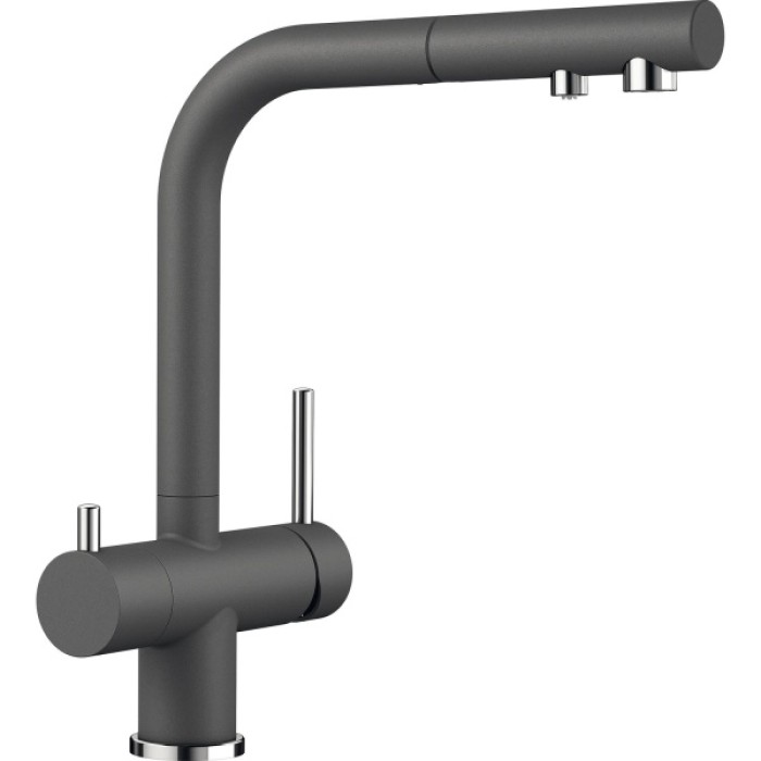 Смеситель кухонный Blanco FONTAS-S II темная скала 525207