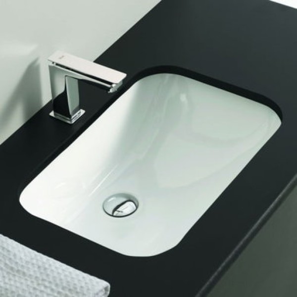 Керамическая раковина 56 см Artceram Nettuno, white glossy (NTL001 01;00)