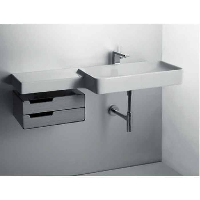 Керамическая раковина 115 см Simas Flow FL 03