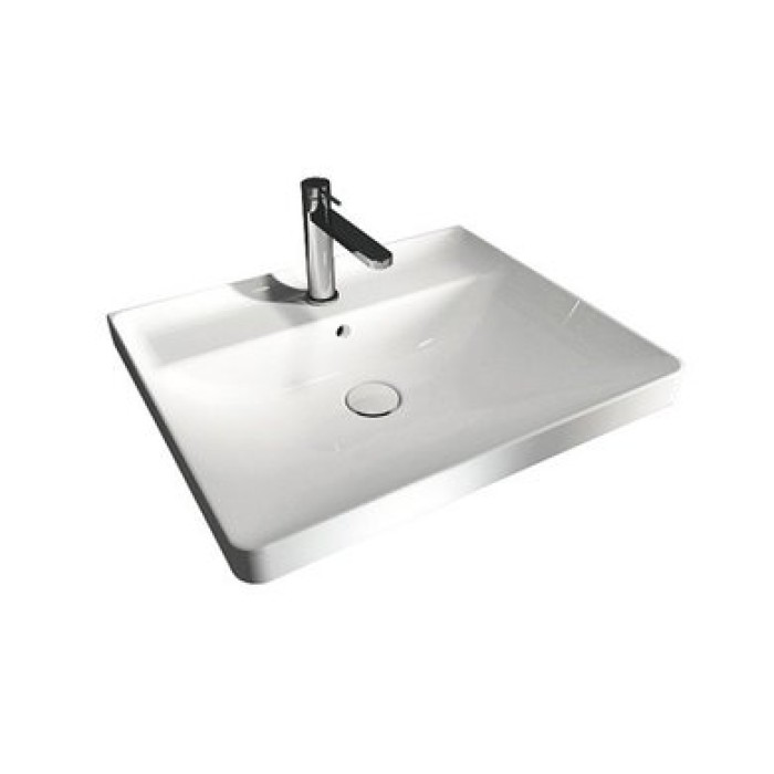 Керамическая раковина 60 см Hatria Canalgrande, белый (Y1EJ01)