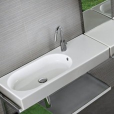 Керамическая раковина 90 см Hatria Area, белый (YxDL01)