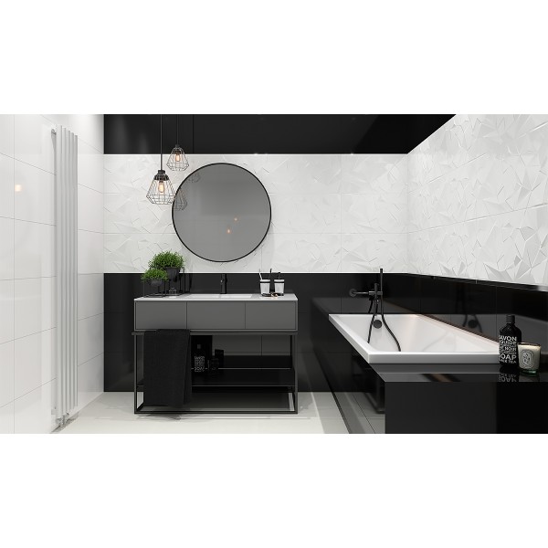 Плитка Paradyz SYNERGY NERO SCIANA под бетон