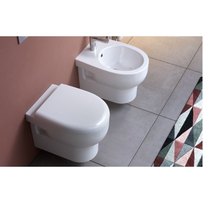 Подвесной унитаз безободковый Artceram Smarty 2.0 (SMV001 01;00)