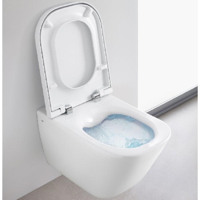 Унитаз подвесной Roca Gap Rimless (A34H47C000) с сиденьем slow-closing