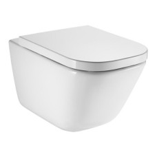 Унітаз підвісний Gap Rimless з кришкою soft-close (А34H47C000), Roca