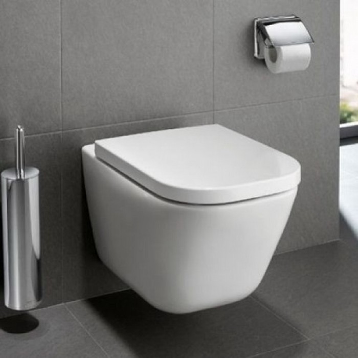 Унитаз подвесной Roca Gap Rimless (A34H47C000) с сиденьем slow-closing